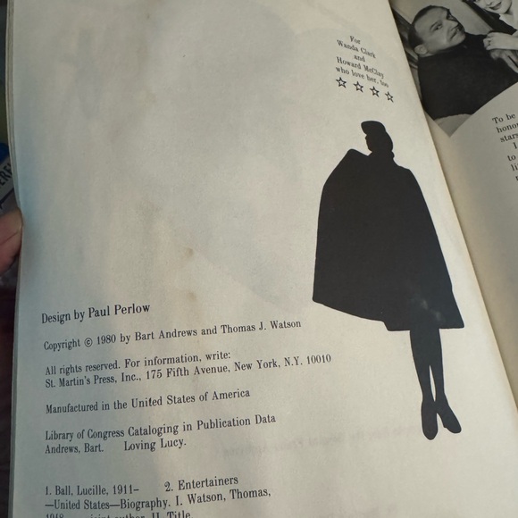 VTG 1980 Loving Lucy Illustrated Tribute Book - Picture 4 of 7